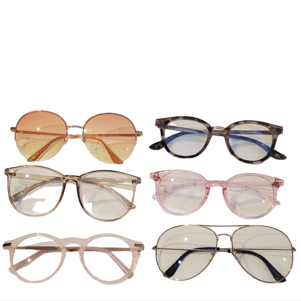 Lot of 6 pairs of womens sunglasses OSFM